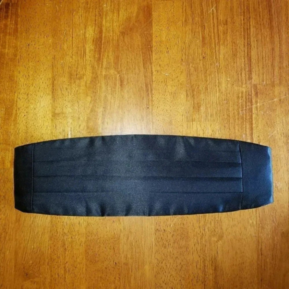 Tuxedo Cummerbund in‎ black